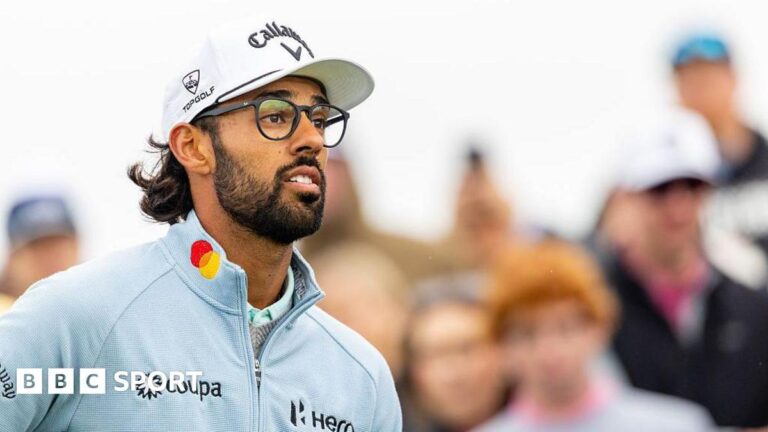 AT&T Pebble Beach Pro-Am: Birdie run puts Akshay Bhatia ahead