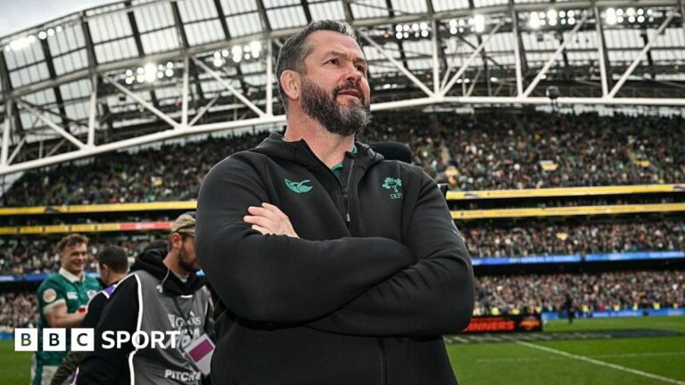 Andy Farrell: Ireland head coach challenges players to keep ‘momentum’ with clubs