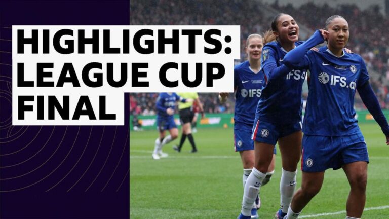 James stars as Chelsea beat Man Utd in Women's League Cup final