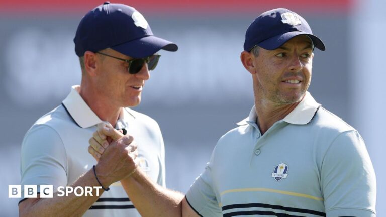 Ryder Cup: Luke Donald return ‘wonderful’ for Europe – Rory McIlroy
