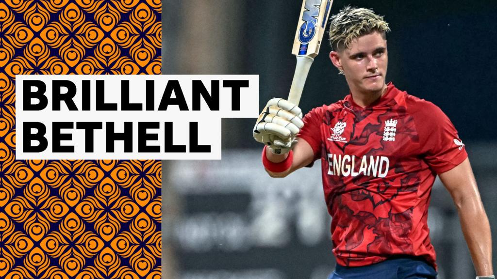 Bethell brings up century in 'heroic' innings