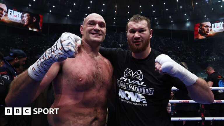 Tyson Fury: Five million watch comeback fight on Netflix