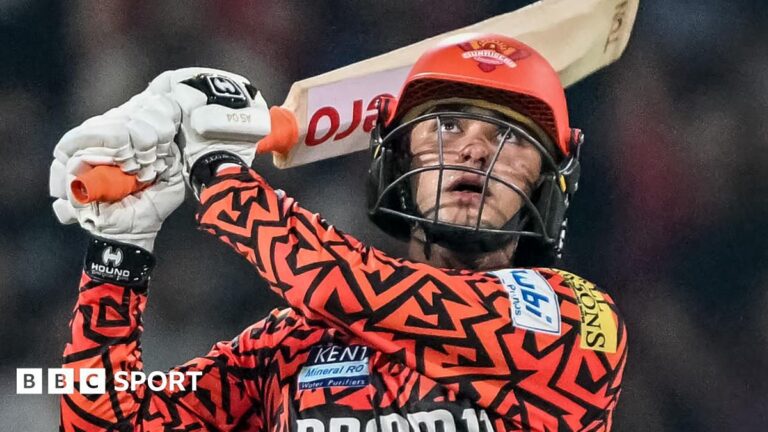 IPL 2026: Abhishek Sharma hits 135 not out for Sunrisers against Delhi Capitals