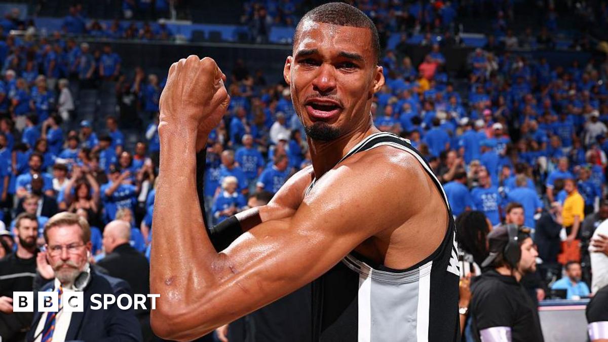 NBA play-offs: Inspired Victor Wembanyama helps San Antonio Spurs to NBA Finals