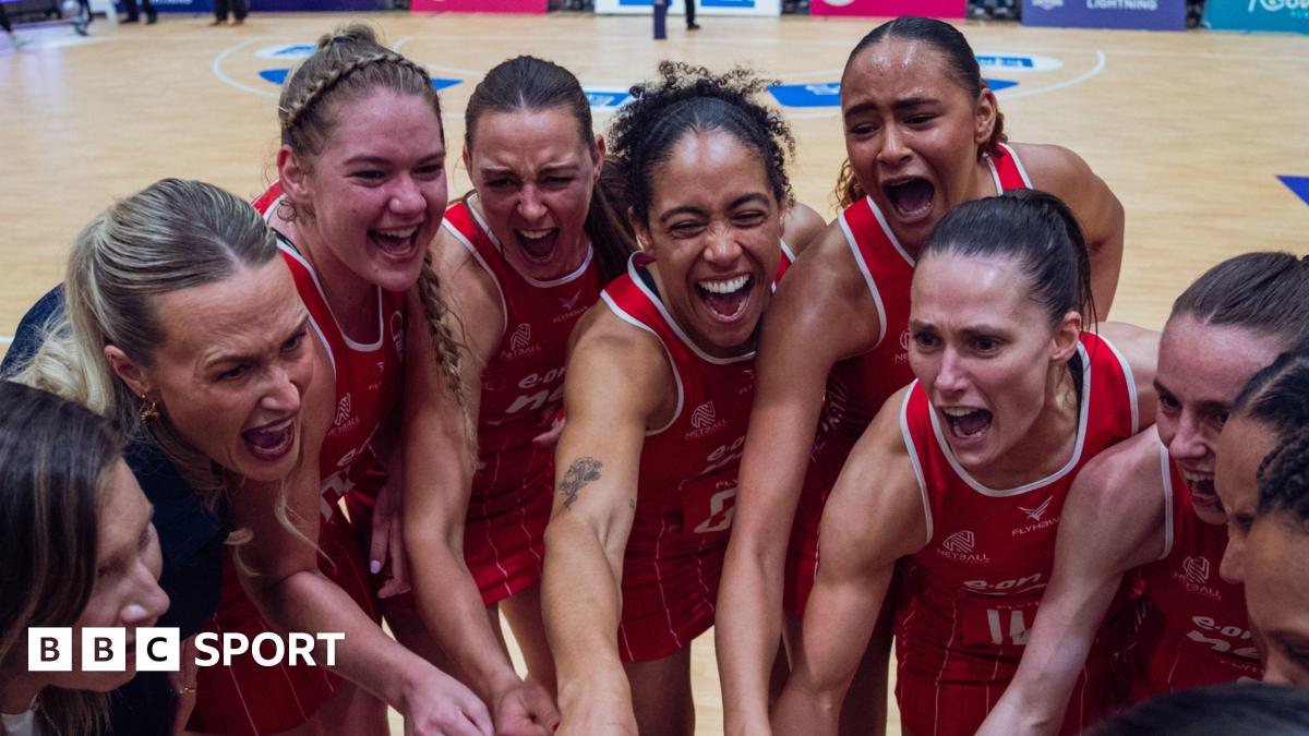 Netball Super League: Nottingham Forest seal play-off spot with Loughborough Lightning win