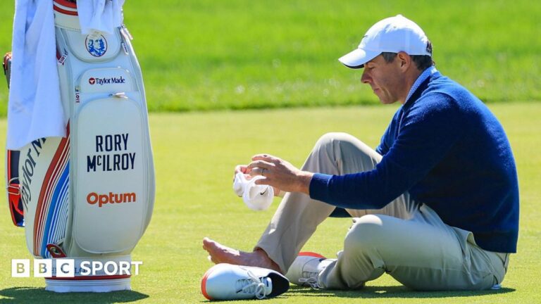 Rory McIlroy: Toe injury forces Masters champion to halt US PGA practice