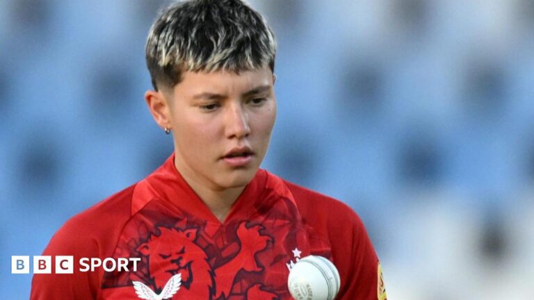 England bowler Issy Wong to have scan on hamstring issue month before World Cup