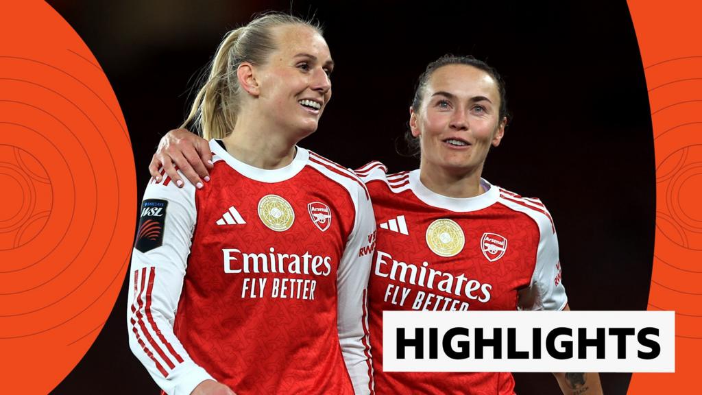 WSL highlights: Arsenal 1-0 Everton
