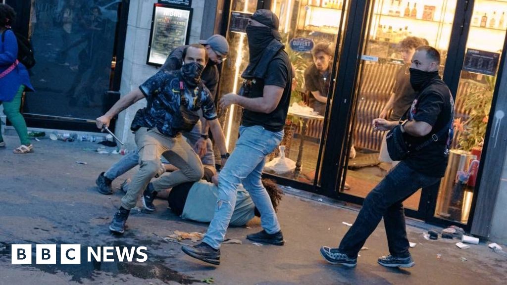 Hundreds arrested and dozens of police injured after Champions League riots in France
