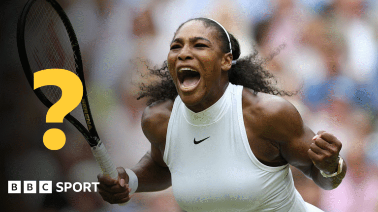 BBC Sport weekly quiz: When did Williams last play a professional tennis match?