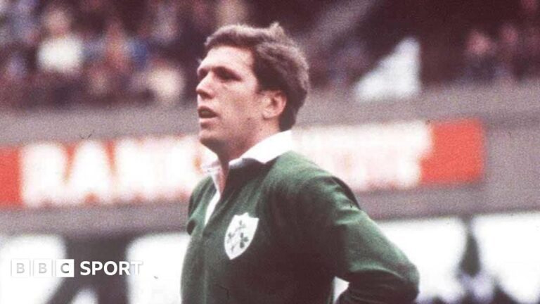 Fergus Slattery: Ireland and Lions great dies aged 77