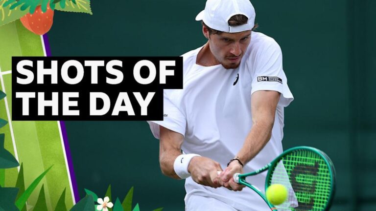 'How good was that?' – best shots from Wimbledon day two