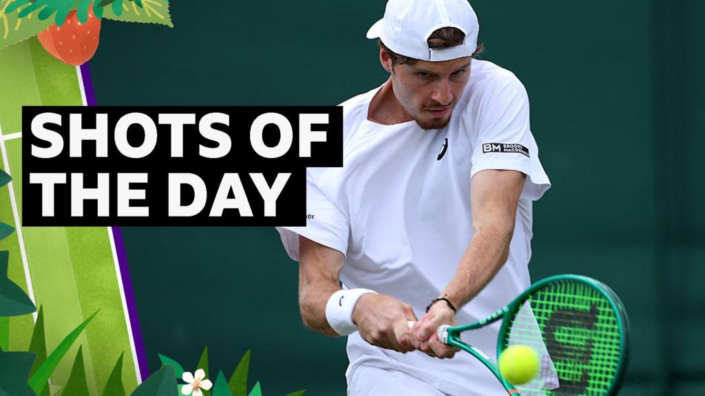 'How good was that?' – best shots from Wimbledon day two