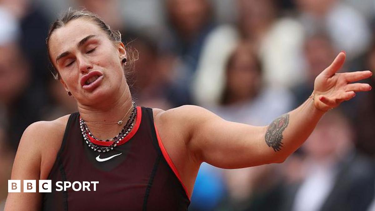 French Open 2026 results: Aryna Sabalenka crumbles in defeat by Diana Shnaider in quarter-finals
