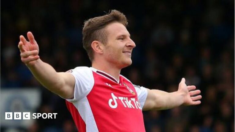Paul Mullin: Fan favourite striker leaves Wrexham by mutual consent