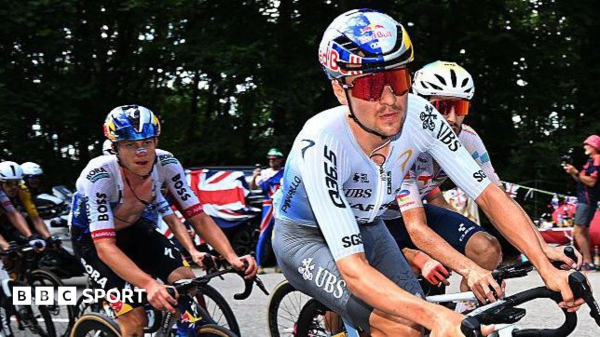 Toue de France 2026: Tom Pidcock up to fourth as Mauro Schmid wins stage 13