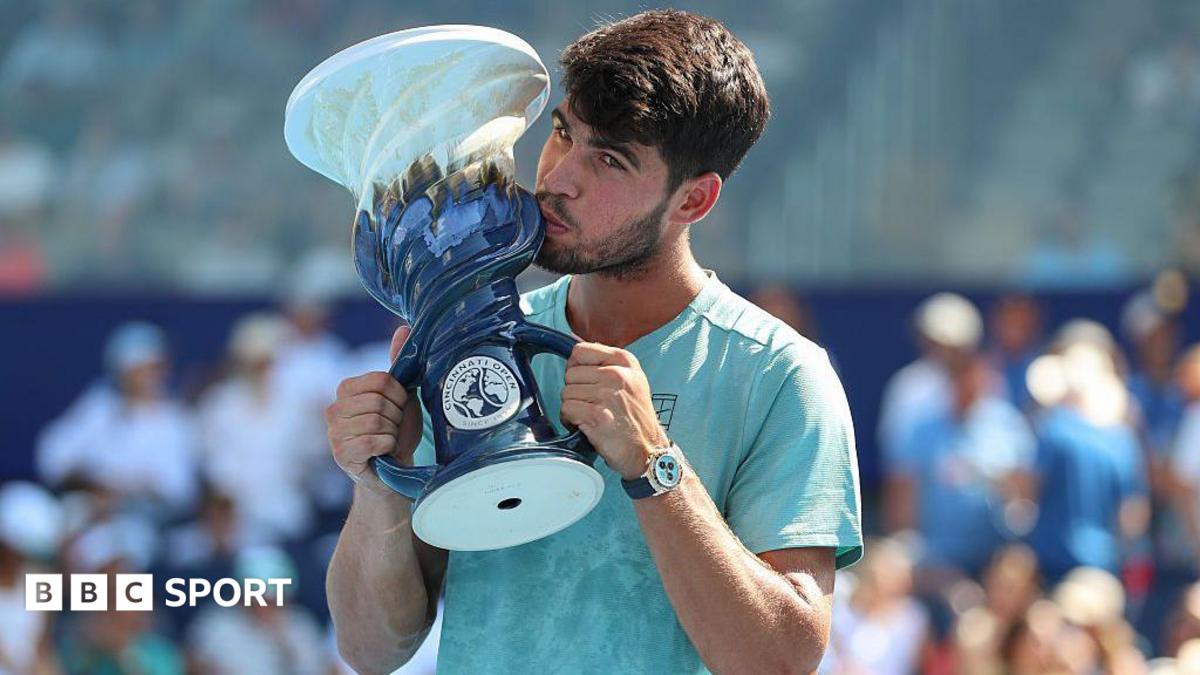 Carlos Alcaraz: Tennis star targets injury return at Cincinnati Open, Emma Raducanu not in draw