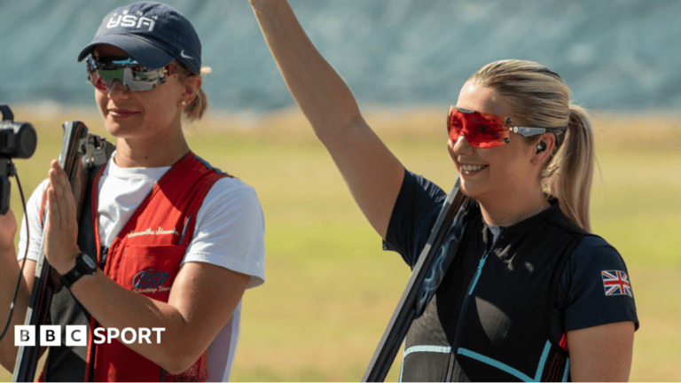 Olympic medallist Amber Rutter wins bronze on return to shooting