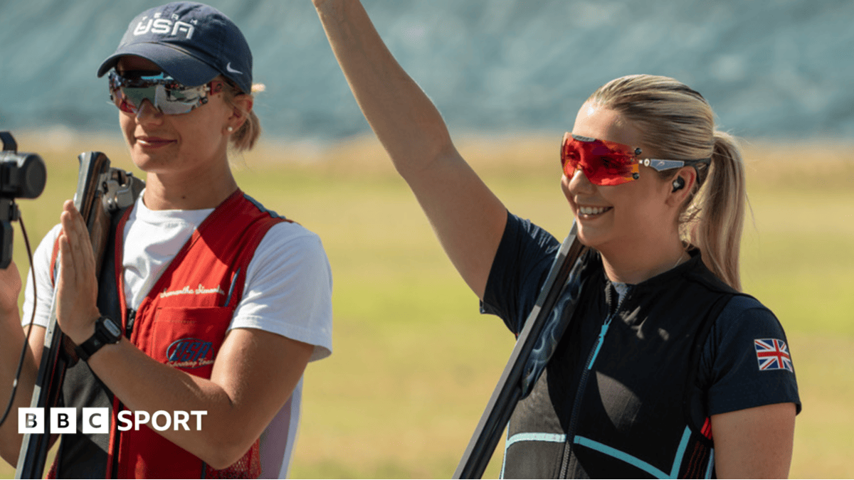 Olympic medallist Amber Rutter wins bronze on return to shooting