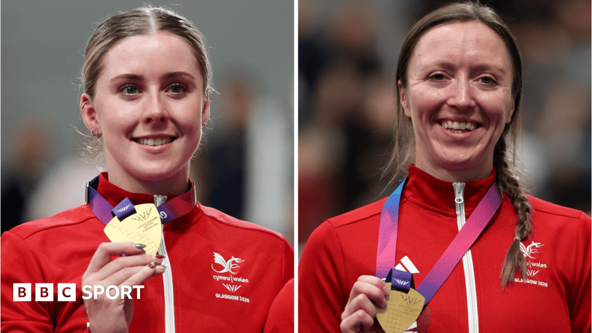 Commonwealth Games 2026: Wales golden girls beat England in cycling duel