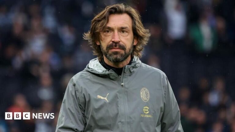 Pirlo out of Italy football top job after backlash over Russian betting firm links