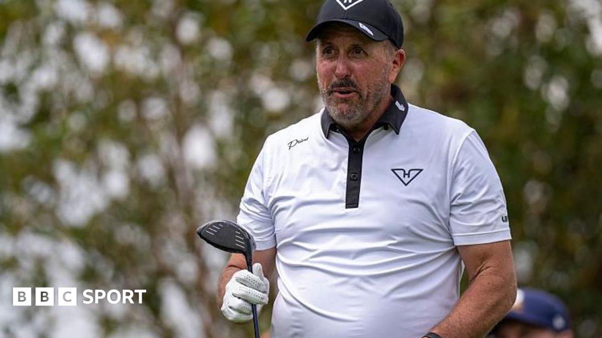 Phil Mickelson denies misconduct allegations over golf club exits