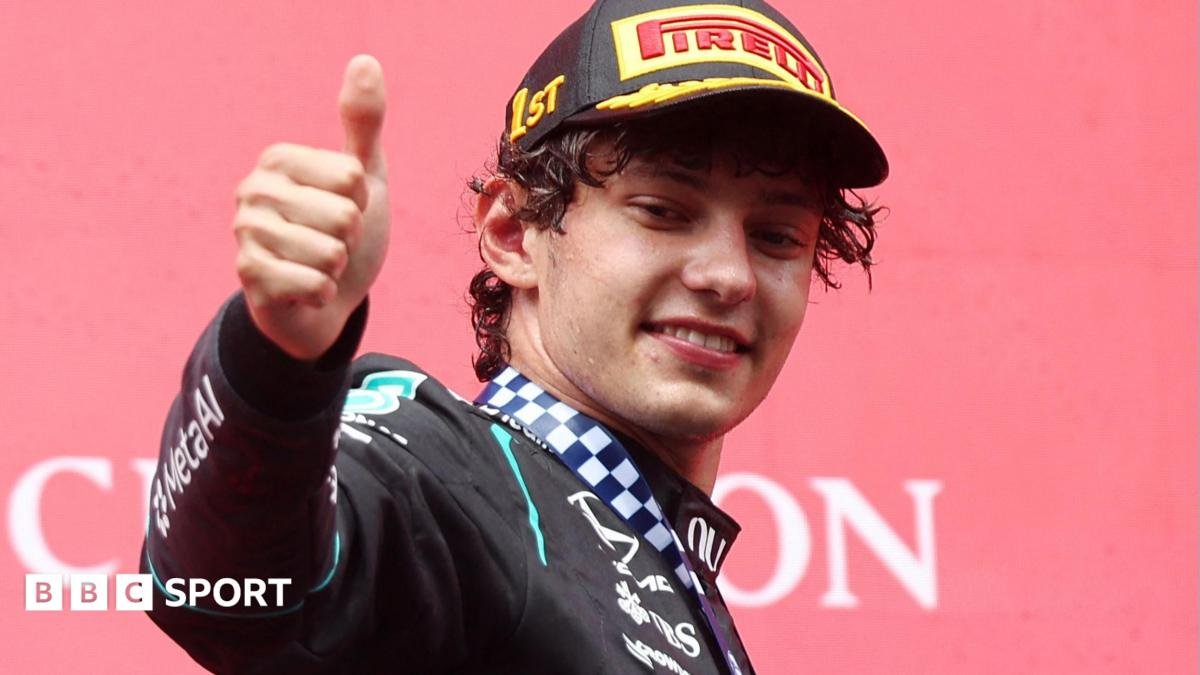Belgian Grand Prix result: Kimi Antonelli wins to extend title lead after George Russell crashes out on first lap