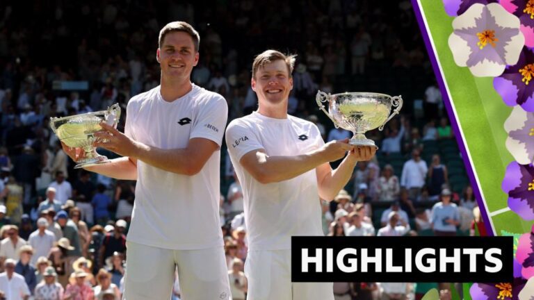 Wimbledon 2026 men’s doubles final highlights: Henry Patten and Harri Heliovaara vs Marcelo Arevalo and Mate Pavic