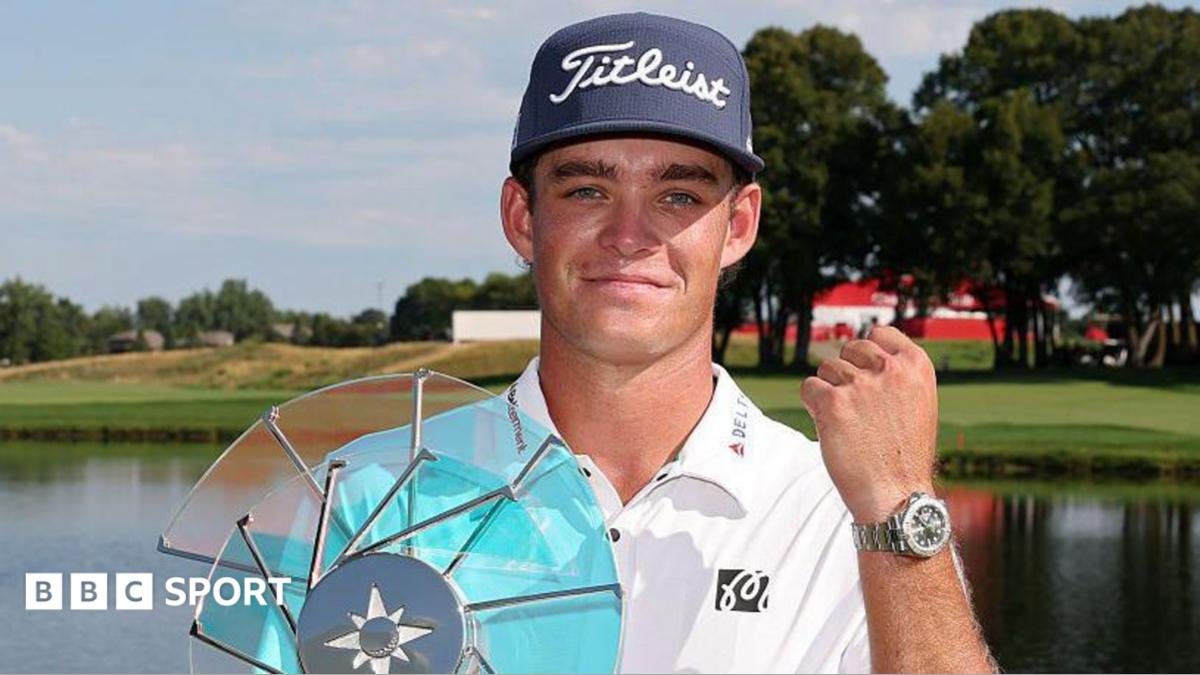 3M Open: Rookie Jackson Koivun holds nerve to beat Scottie Scheffler for first PGA Tour win