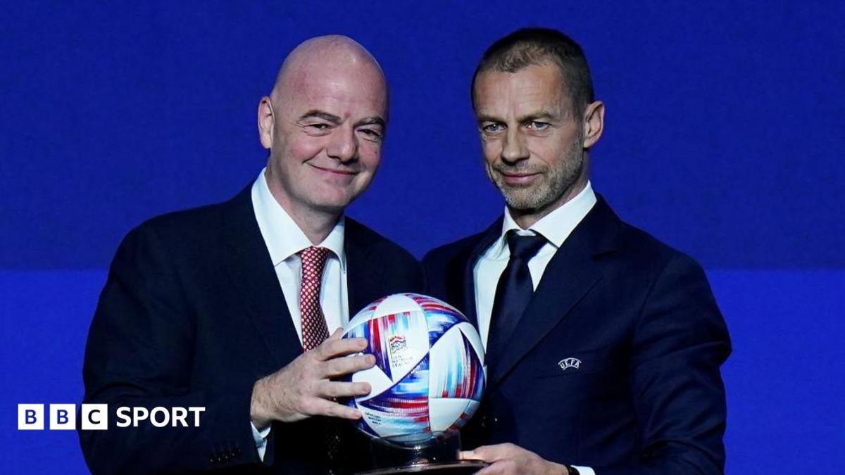 Gianni Infantino: Uefa president Aleksander Ceferin rules himself out of Fifa presidency bid