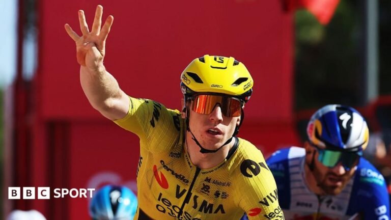 Vuelta a Espana: Matthew Brennan wins his fourth stage of 2026 race
