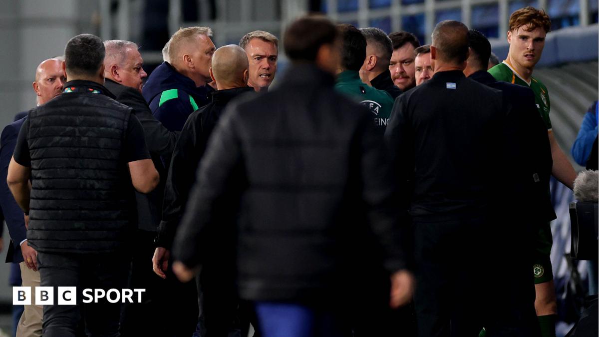 Republic of Ireland 1-1 Israel: Heimir Hallgrimsson says Israel ‘tried to intimidate us’ amid spitting row