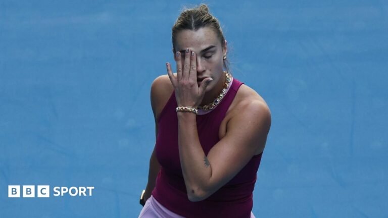 China Open: Aryna Sabalenka stunned by Nikola Bartunkova in Beijing